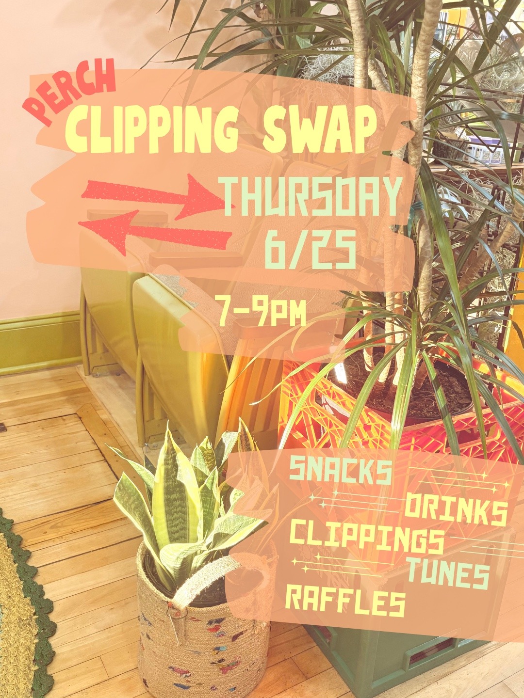 Clipping Swap flyer